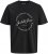 Jack & Jones Grayson Póló Fekete - Pólók - Nagyméretű pólók - 2XL-14XL