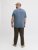 Jack & Jones Edenver T-Shirt Blue - Pólók - Nagyméretű pólók - 2XL-14XL
