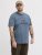 Jack & Jones Edenver T-Shirt Blue - Pólók - Nagyméretű pólók - 2XL-14XL