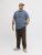 Jack & Jones Edenver T-Shirt Blue - Pólók - Nagyméretű pólók - 2XL-14XL