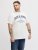 Jack & Jones Edenver T-Shirt White - Pólók - Nagyméretű pólók - 2XL-14XL