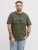 Jack & Jones Edenver T-Shirt Khaki - Pólók - Nagyméretű pólók - 2XL-14XL