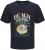 Jack & Jones King Crew Neck T-Shirt Navy - Nyomtatott pólók - Nyomtatott pólók - 2XL-8XL
