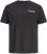 Jack & Jones Oscar T-Shirt Black - Nyomtatott pólók - Nyomtatott pólók - 2XL-8XL