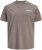 Jack & Jones Oscar T-Shirt Grey - Nyomtatott pólók - Nyomtatott pólók - 2XL-8XL