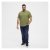 North Latitude T-Shirt O-Neck Olive Green - Pólók - Nagyméretű pólók - 2XL-14XL