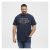 North Latitude Logo T-Shirt Navy - Pólók - Nagyméretű pólók - 2XL-14XL