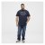 North Latitude Logo T-Shirt Navy - Pólók - Nagyméretű pólók - 2XL-14XL