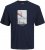 Jack & Jones Copenhagen Photo T-Shirt Navy - Pólók - Nagyméretű pólók - 2XL-14XL