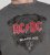 D555 Clydebank T-Shirt Official AC/DC Black Ice Grey - Pólók - Nagyméretű pólók - 2XL-14XL