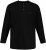 JP1880 Henley T-Shirt Long Sleeve Black TALL - FÉRFIRUHÁZAT MT-6XLT - TALL-méretek