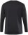 JP1880 T-Shirt Henley Long Sleeve Black TALL - FÉRFIRUHÁZAT MT-6XLT - TALL-méretek