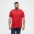 North Latitude T-Shirt O-Neck Red TALL - TALL pólók - TALL Pólók