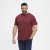 North Latitude T-Shirt O-Neck Bordeaux TALL - TALL pólók - TALL Pólók