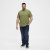 North Latitude T-Shirt O-Neck Olive Green TALL - TALL pólók - TALL Pólók