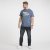 North Latitude Denim Printed T-Shirt Blue Melange TALL - TALL pólók - TALL Pólók