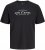 Jack & Jones Kevin Póló Fekete - Pólók - Nagyméretű pólók - 2XL-14XL