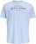 Jack & Jones Kevin Póló Kék - Pólók - Nagyméretű pólók - 2XL-14XL