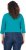 Ulla Popken Versatile Surplice Wrap Tie Hem Bolero Top Teal - Pólók - 