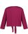 Ulla Popken Versatile Surplice Wrap Tie Hem Bolero Top Magnolia Red - Pólók - 