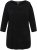 Ulla Popken Asymmetric Petal Cutouts A-line Fit Stretch Knit Top Black - Pólók - 