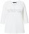 Ulla Popken SPRING Studded 3/4 Sleeve Tee Off-White - Pólók - 