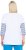Ulla Popken Paper Boat Print 3/4 Sleeve Tee Snow White - Mintás pólók nőknek - 