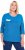 Ulla Popken Paper Boat Print 3/4 Sleeve Tee Pacific Blue - Mintás pólók nőknek - 