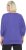 Ulla Popken Quick Drying Batwing Sleeve Tee Blueberry - Mintás pólók nőknek - 