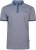 Kam Jeans 5525 Raised Dobby Fabric Polo with Tipping Indigo - Pólóingek - Galléros Pólók 2XL-8XL - Pólóingek 2XL-8XL