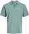 Jack & Jones College Logo Short Sleeve Polo Turquoise - Pólóingek - Galléros Pólók 2XL-8XL - Pólóingek 2XL-8XL