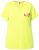 Ulla Popken Wild Antibacterial Short Sleeve Tee Lime - Pólók - 