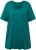 Ulla Popken Essential Front Pleat Tee Dark Emerald - Pólók - 
