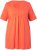 Ulla Popken Essential Front Pleat Tee Pink Coral - Pólók - 