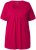 Ulla Popken Essential Front Pleat Tee Dark Raspberry - Pólók - 