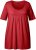 Ulla Popken Essential Front Pleat Tee Poppy - Pólók - 