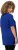 Ulla Popken Essential Front Pleat Tee Cobalt Blue - Pólók - 