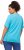 Ulla Popken Piping Accent Functional UVP 50+ Stretch Knit Top Bright Turquoise - Pólók - 