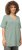 Ulla Popken Essential Notch Neck Stretch Tee Light Moss Green - Pólók - 