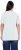 Ulla Popken Essential Notch Neck Stretch Tee Snow White - Pólók - 