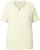 Ulla Popken Essential Notch Neck Stretch Tee Pistachio - Pólók - 