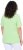 Ulla Popken Essential Notch Neck Stretch Tee Light Green - Pólók - 