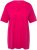 Ulla Popken Essential Notch Neck Stretch Tee Magenta Pink - Pólók - 