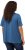 Ulla Popken Essential Notch Neck Stretch Tee Denim Blue - Pólók - 