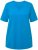Ulla Popken Essential Notch Neck Stretch Tee Sapphire Blue - Pólók - 