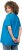 Ulla Popken Essential Notch Neck Stretch Tee Sapphire Blue - Pólók - 