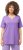 Ulla Popken Essential Notch Neck Stretch Tee Pale Lilac - Pólók - 