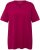 Ulla Popken Essential Notch Neck Stretch Tee Magnolia Red - Pólók - 