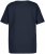 Ulla Popken Essential Round Neck Stretch Tee Navy Blue - Pólók - 