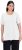 Ulla Popken Essential Round Neck Stretch Tee Snow White - Pólók - 